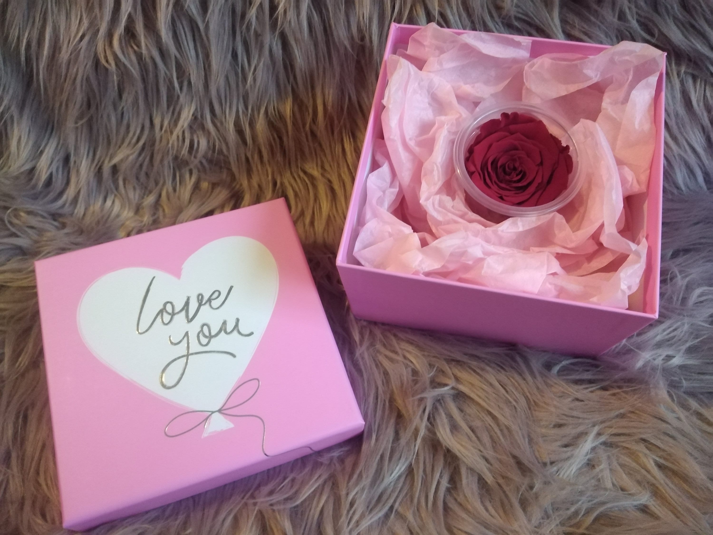 Valentines Day Gift Real Preserved Rose Boxes Giftt Boxes Rose Etsy