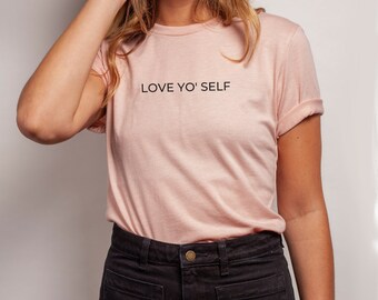 Love Yourself Shirt | Queen Shirt | Strong Woman T Shirt | Positive T Shirt |Cute Shirt for Women | Self Love Tee | Gift | Graphic Tee