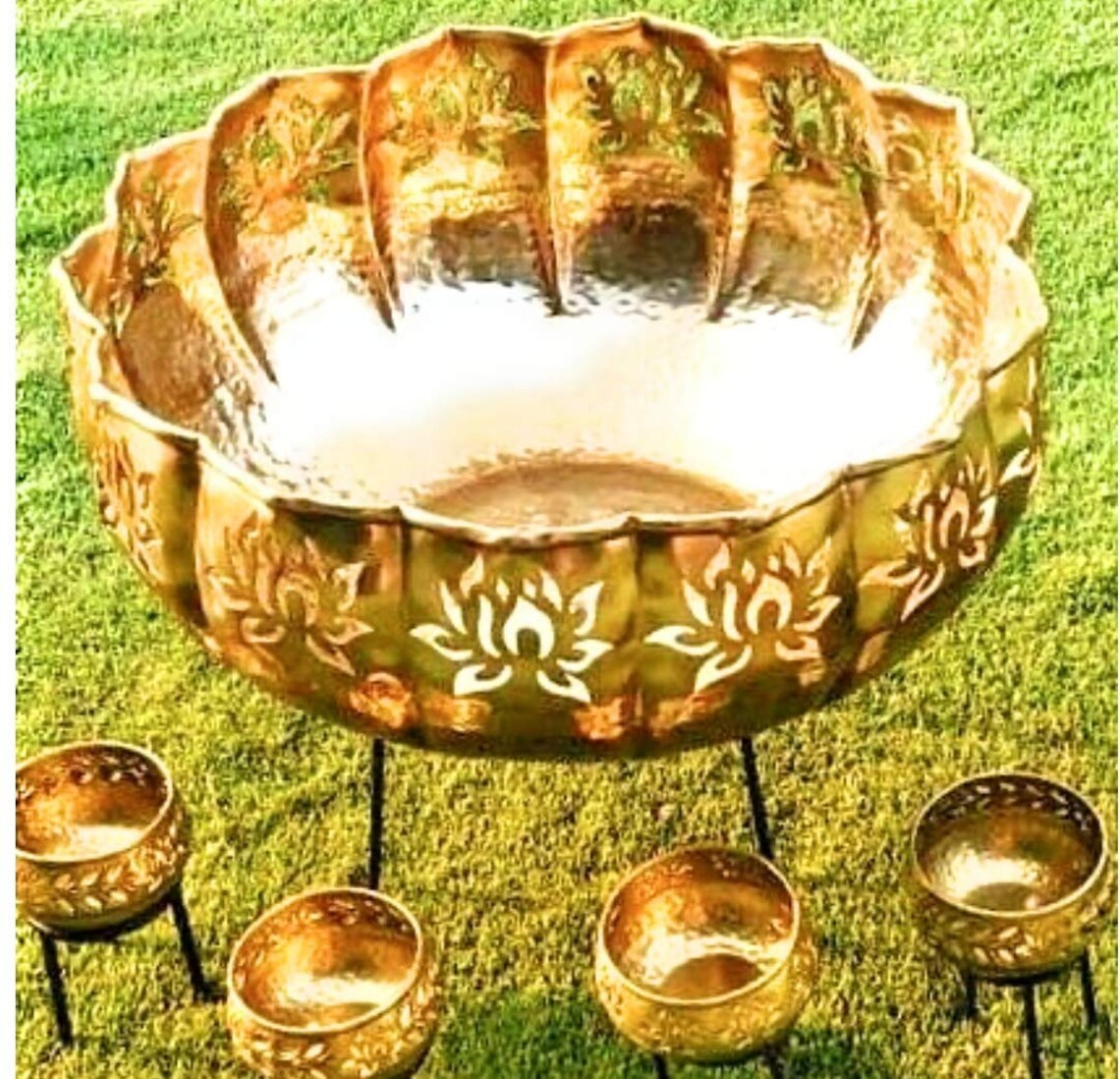 Lotus Shape Urlis Diwali Holi/Uruli Pot for Floating Etsy