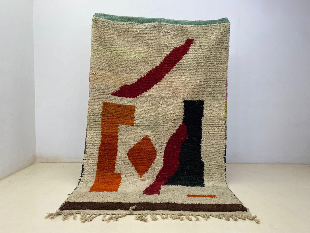 NEW TRADITIONAL Rug-colorful Wool Rug-artistic Carpet-washable Rug-hand ...