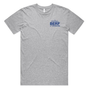T-shirt Original BERF de Chicagoland, cadeau de série télévisée, l'ours Richie Carmy Beef Light Grey