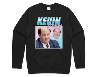 Kevin Malone Homage Jumper Sweater Sweatshirt US Office TV Show Retro 90's Vintage Funny