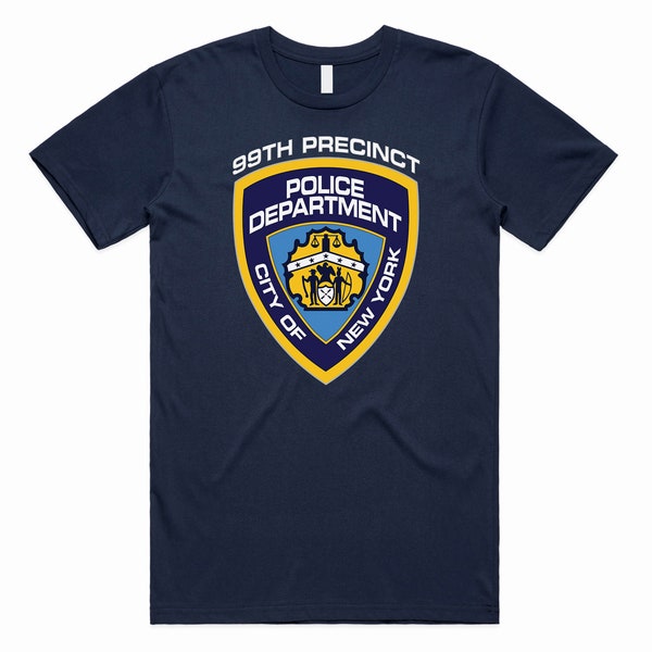 Brooklyn Police Department Badge T-shirt Tee Top Funny TV Brooklyn Show New York