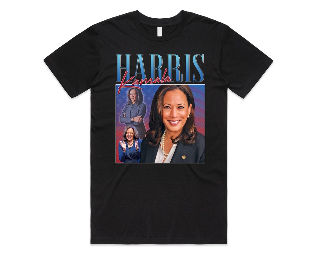 Kamala Harris Homage Tshirt Tee Top US President Election Campaign