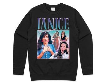 Janice Homage Jumper Sweater Sweatshirt Friends Funny Gift Chandler Bing TV Show Vintage Retro 90's