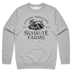 Schrute Farms Jumper Sweater Sweatshirt US Office Dwight Michael Scott Funny