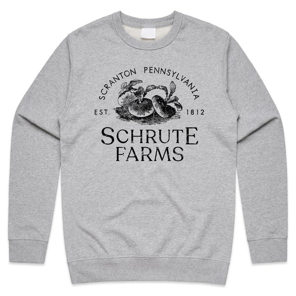 Schrute Farms Jumper Sweatshirt US Office Dwight Michael Scott Funny