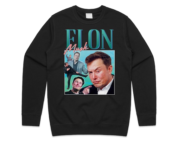 Elon Musk Homage Jumper Sweater Sweatshirt Funny Meme Icon Legend