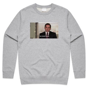 I Am Dead Inside Michael Scott Jumper Sweater Sweatshirt The US Office Men&#39;s Women&#39;s Meme Funny Gift