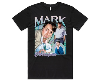 Mark Corrigan T-shirt z hołdem Tee Top Śmieszne brytyjskie programy telewizyjne Prezent Super Hand Męskie Damskie