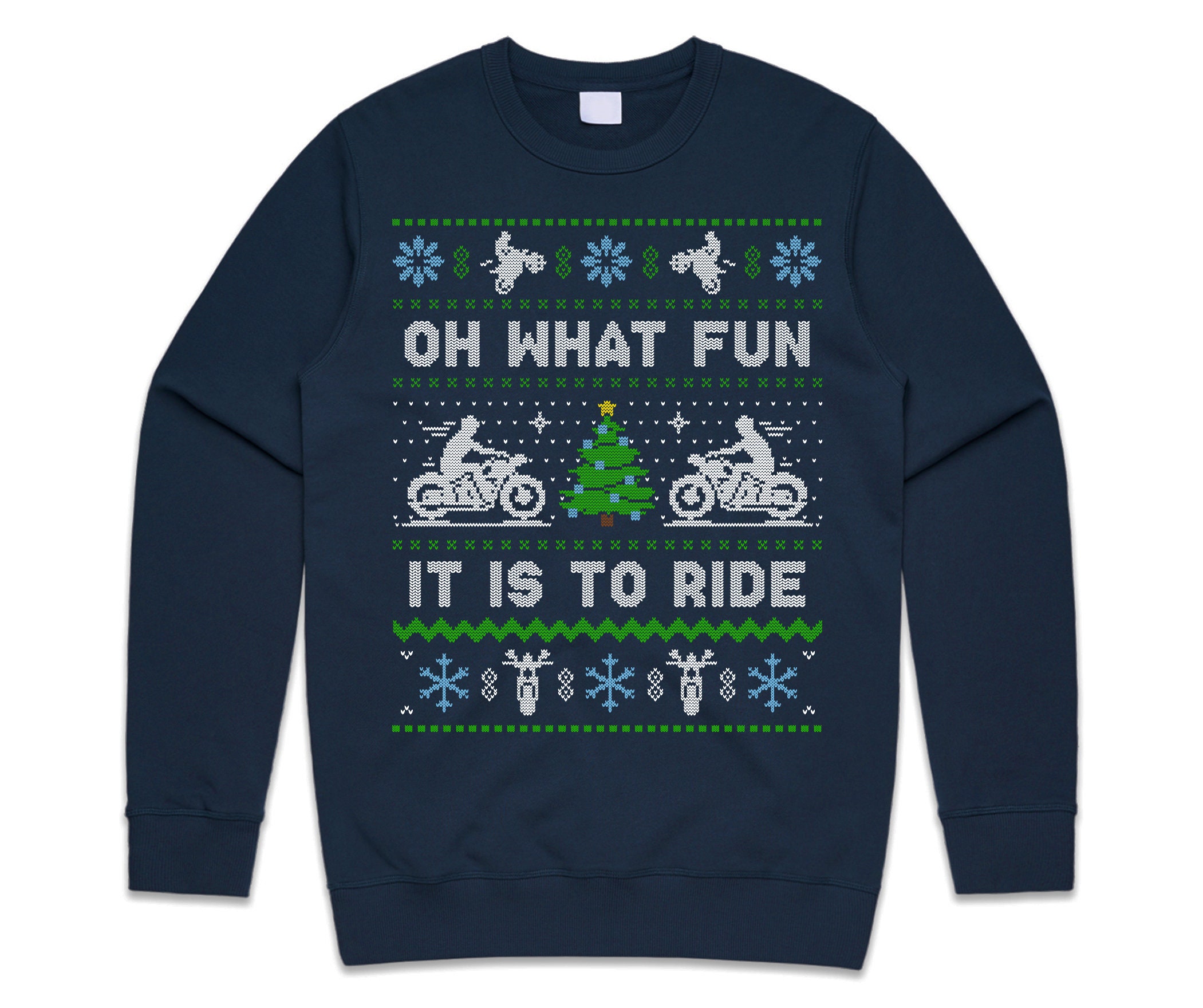 Motorcycle ugly cheap sweater