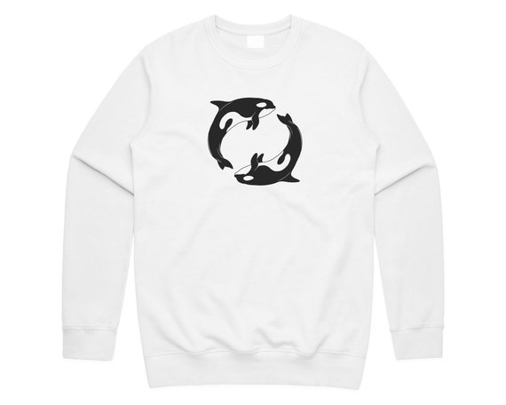 Orca Yin Yang Jumper Sweater Sweatshirt 