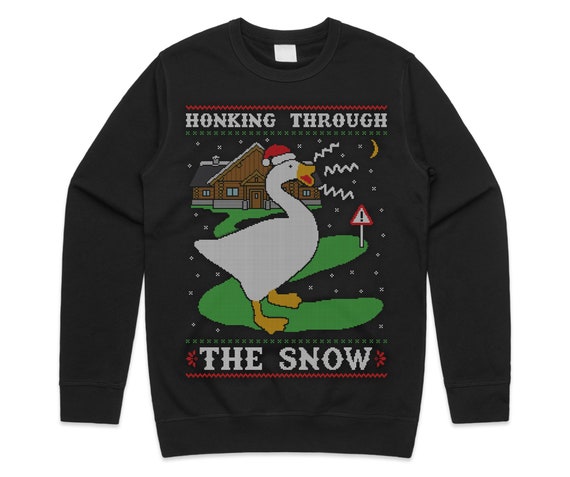 Honking Through the Snow Jumper Sweater 
