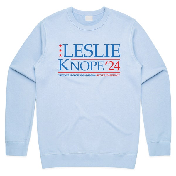 Leslie Knope 2024 Jumper Sweater Sweatshirt Parks & Rec TV Show US President Gift Funny