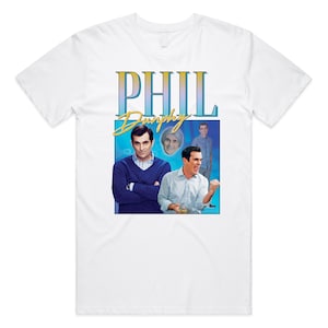 Phil Dunphy Homage T-shirt Tee Top TV Show Funny 90&#39;s Retro Vintage