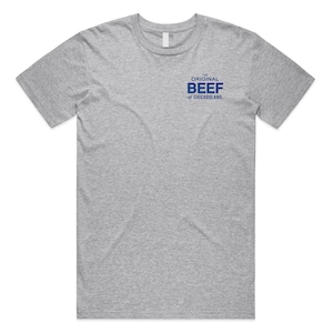 The Original Beef Of Chicagoland T-shirt Tee Top TV Show Gift Fandom The Bear Carmy Richie Light Grey