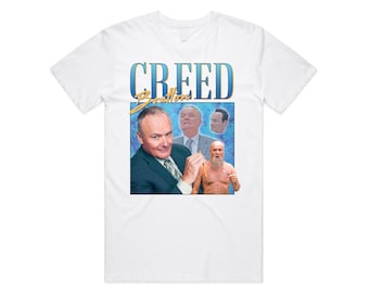 Creed Bratton Homage T-Shirt Tee Top US Office Retro 90's Biznus Boboddy Funny Gift