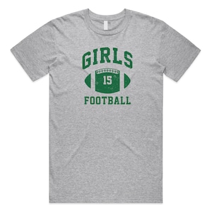 Girls Football T-shirt Tee Top Friends Rachel Green Retro Vintage Tee Funny Gift 90's