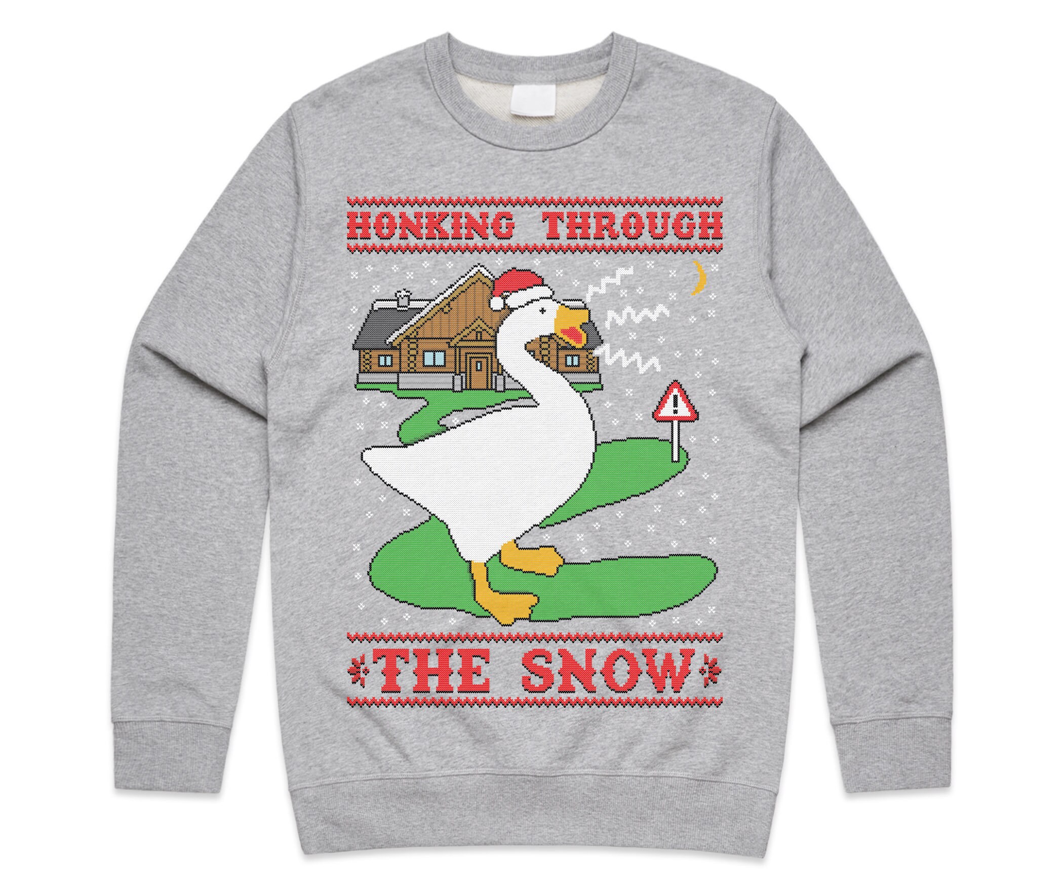 Honking Through the Snow Jumper Sweater 