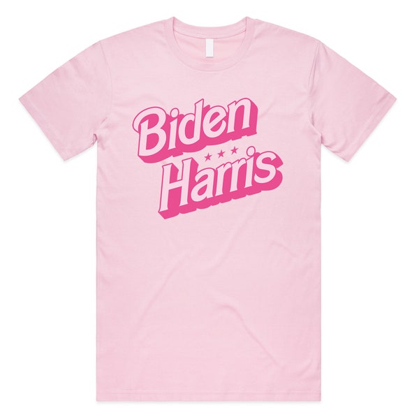 Biden Harris Pink T-shirt Tee Top US Election Campaign Joe For President Kamala Funny