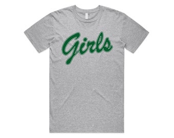 Girls Green Friends T-shirt Tee Top Monica Geller Rachel Green Funny 90's Retro Vintage