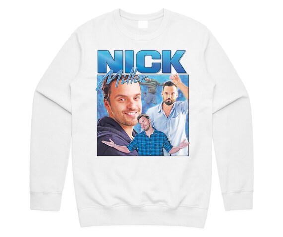 nick miller sweatshirt