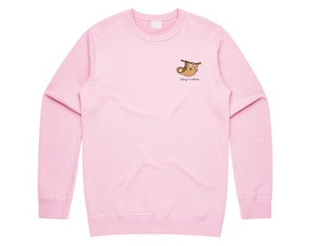 Sloth Sweatshirt - Etsy UK