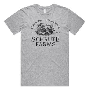 Schrute Farms T-shirt Tee Top US Office Dwight Michael Scott Funny