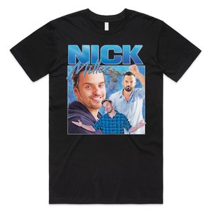 Nick Miller Homage T-shirt Tee Top Funny TV Icon Gift Men's Women's Girl