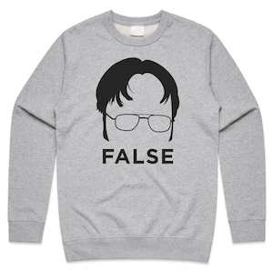 Dwight Schrute False Jumper Sweater Sweatshirt Funny US Office Beets Michael Scott