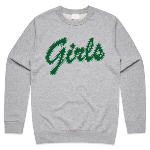 Girls Green Friends Jumper Sweater Sweatshirt Monica Geller Rachel Green Funny 90's Retro Vintage