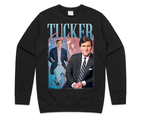 Tucker Carlson Homage Jumper Sweater Sweatshirt TV News Fox Gift Unisex Mens Womens Etsy UK