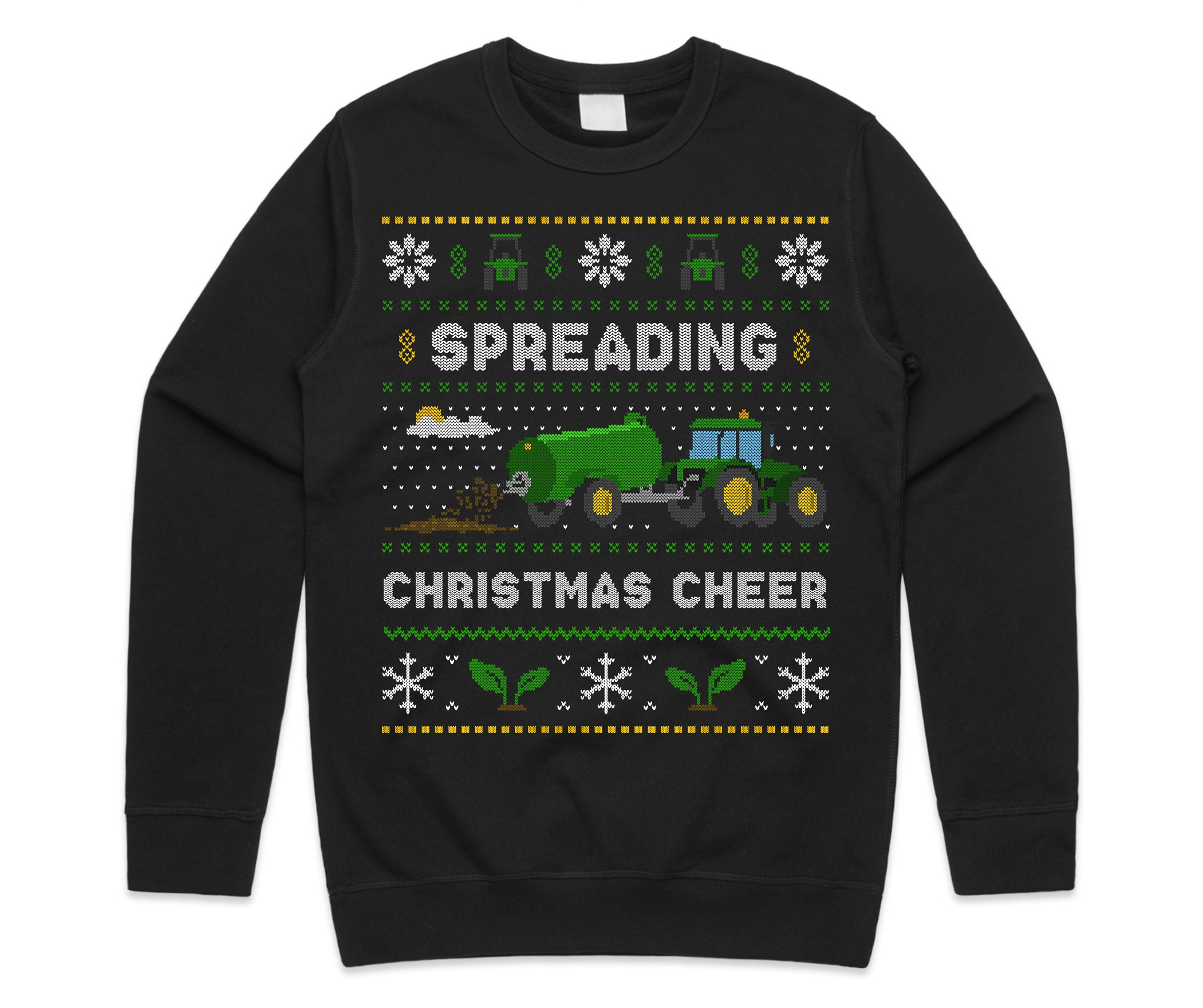 Discover Spreading Christmas Cheer Farming Jumper Sweater