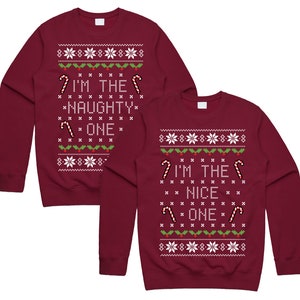 Big pud little pud christmas jumpers deals