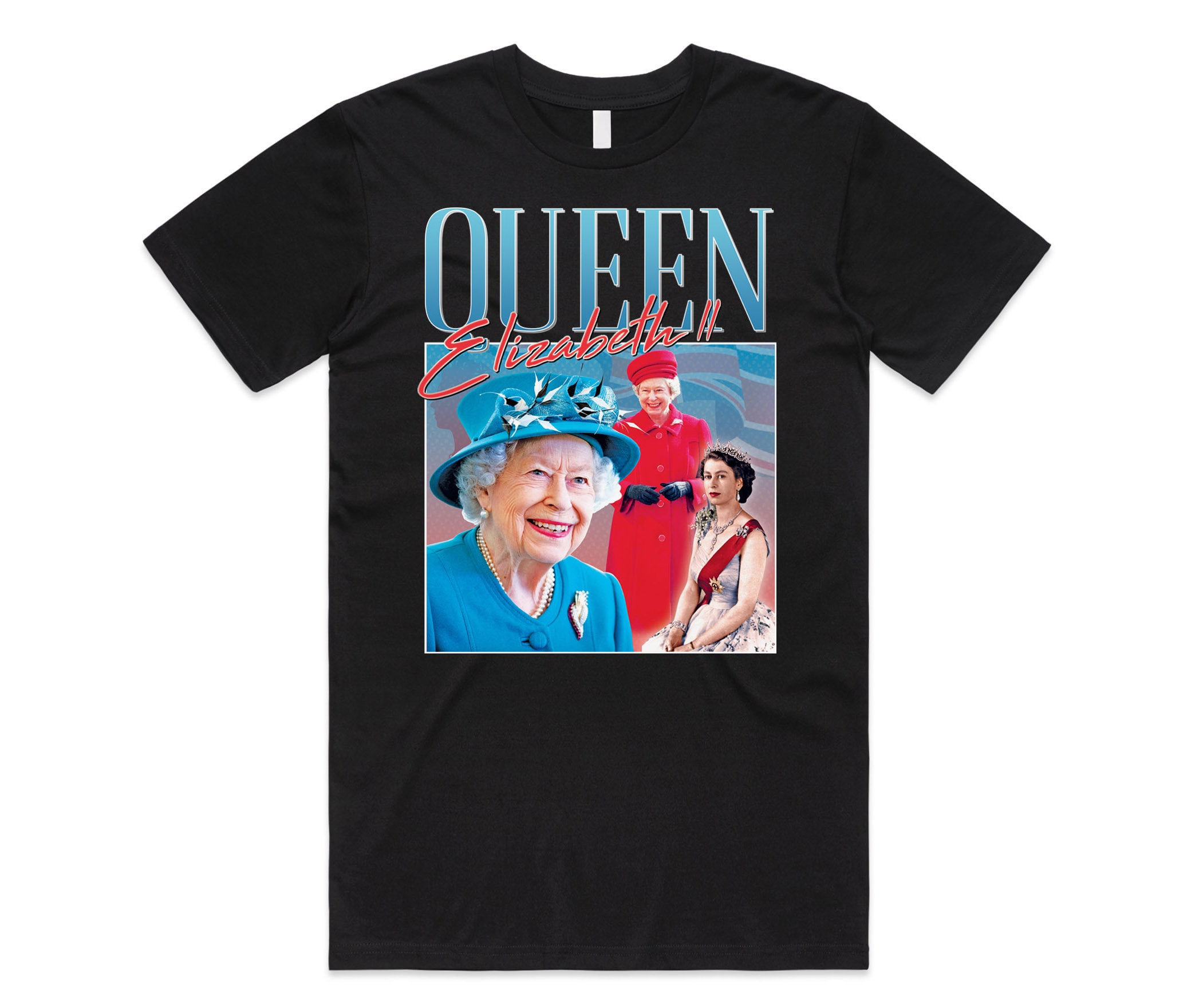 Discover The Queen Homage 2022 Her Majesty Queen Elizabeth II T-Shirt