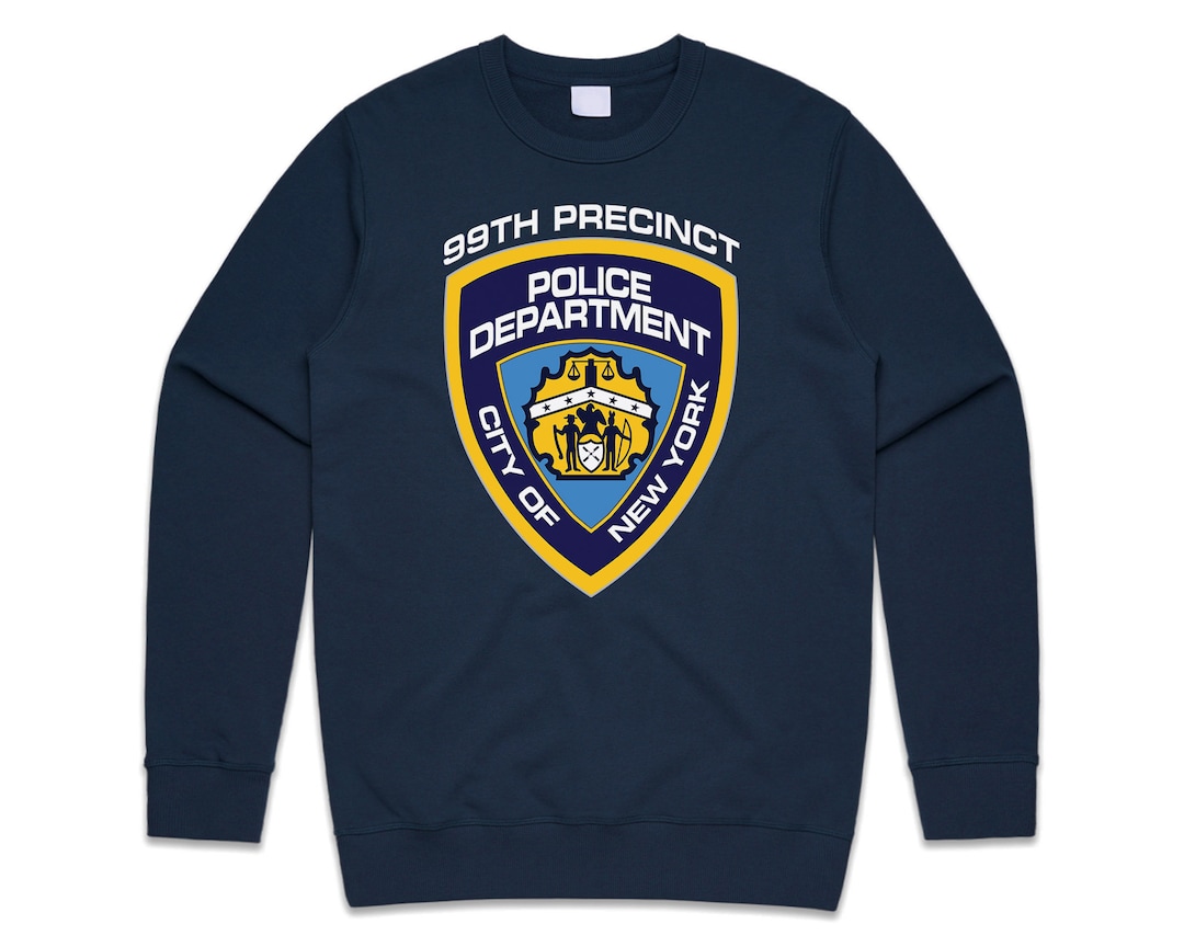 Brooklyn Police Department Badge Jumper Sweater Sweatshirt Etsy