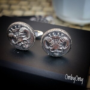 Schädel Manschettenknöpfe, Sterling Silber Manschettenknöpfe, Biker Stil Manschettenknöpfe, Gothic Schädel Manschettenknöpfe