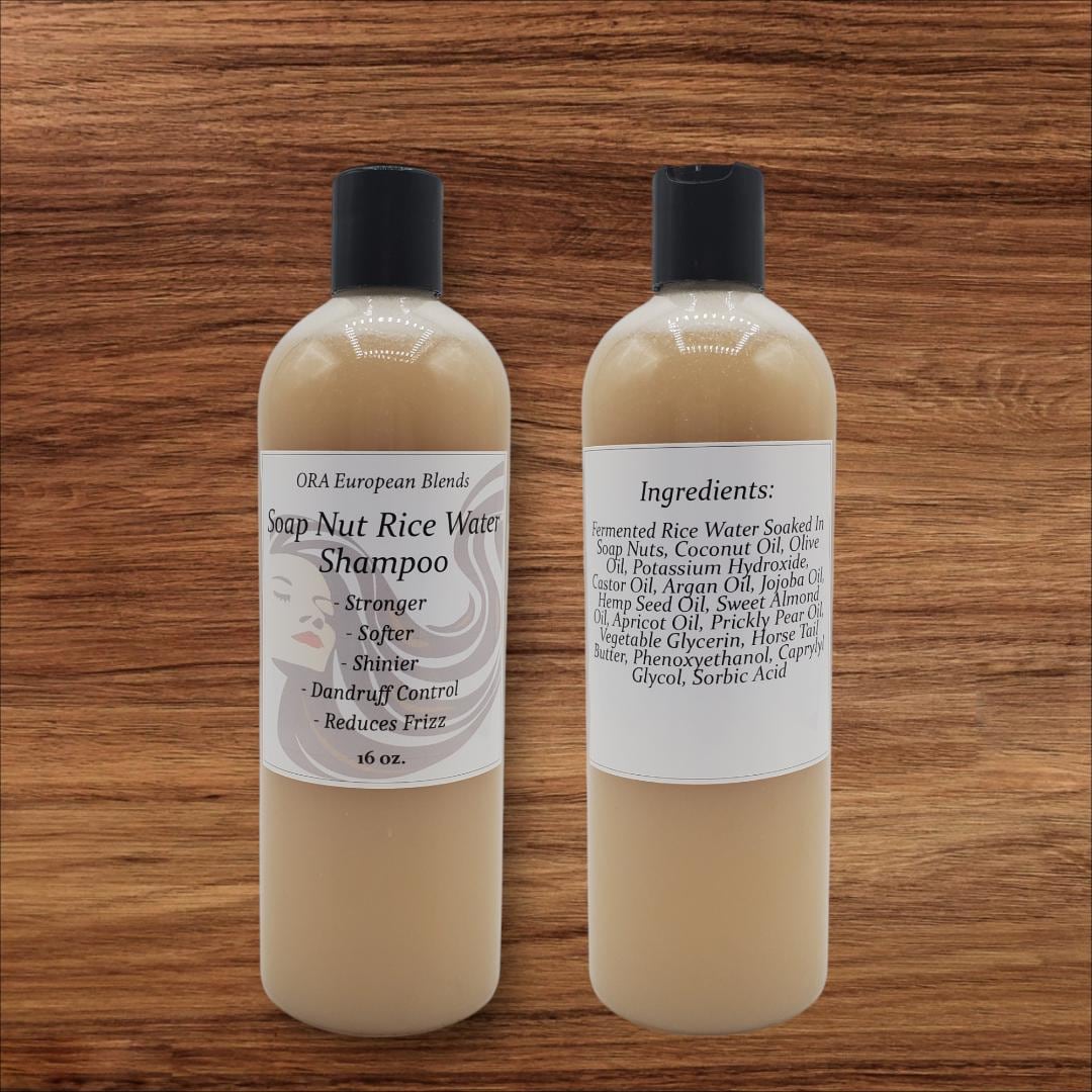 Shampoo Nut Rice Soap Nut Rice Water Shampoo / Fermented Rice Water and Soap Berries for ...