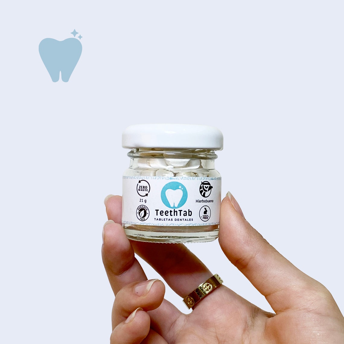 Travel Size Toothpaste tablets 45 tabs Vegan ecofriendly & Etsy