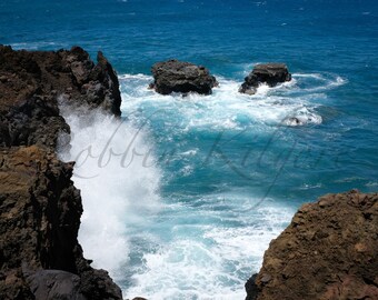 Pele Meets Moana - Fine Art Color Photography