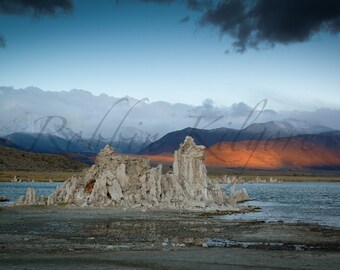 Mono Lake Tufas at Sunrise - Fine Art Color Photography