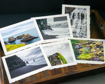 Cartes de voeux photo - Magnifiques eaux d'Islande (intérieur vierge)