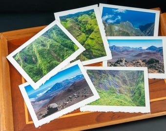 Cartes de voeux photo - Maui Mountainscapes (intérieur vierge)