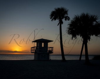 Sunset at Howard Park 1 - Fine Art Color Photography