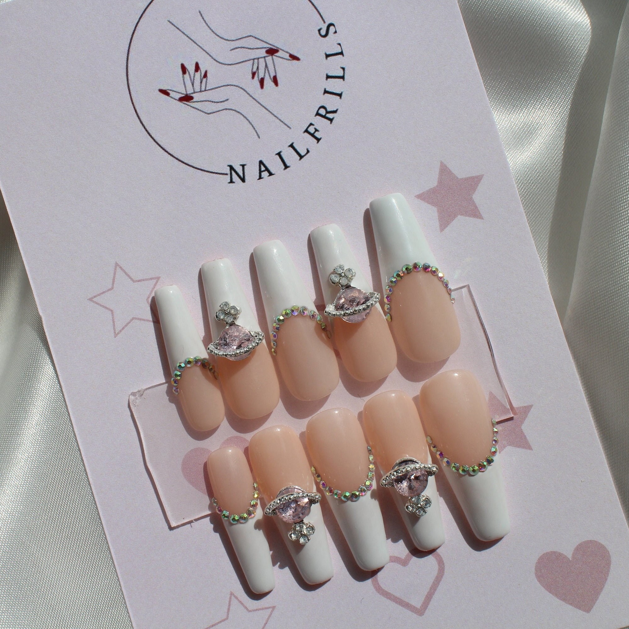 Ongles Dorbe Saturne Nana Nails Appuyez Sur Les Ongles Etsy France Ongles Dorbe Saturne Nana Nails Appuyez Sur Les Ongles Etsy France