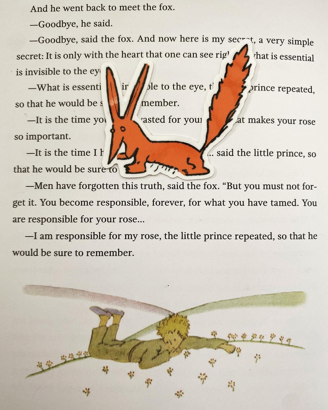 Saint-Exupéry - The Little Prince And The Fox