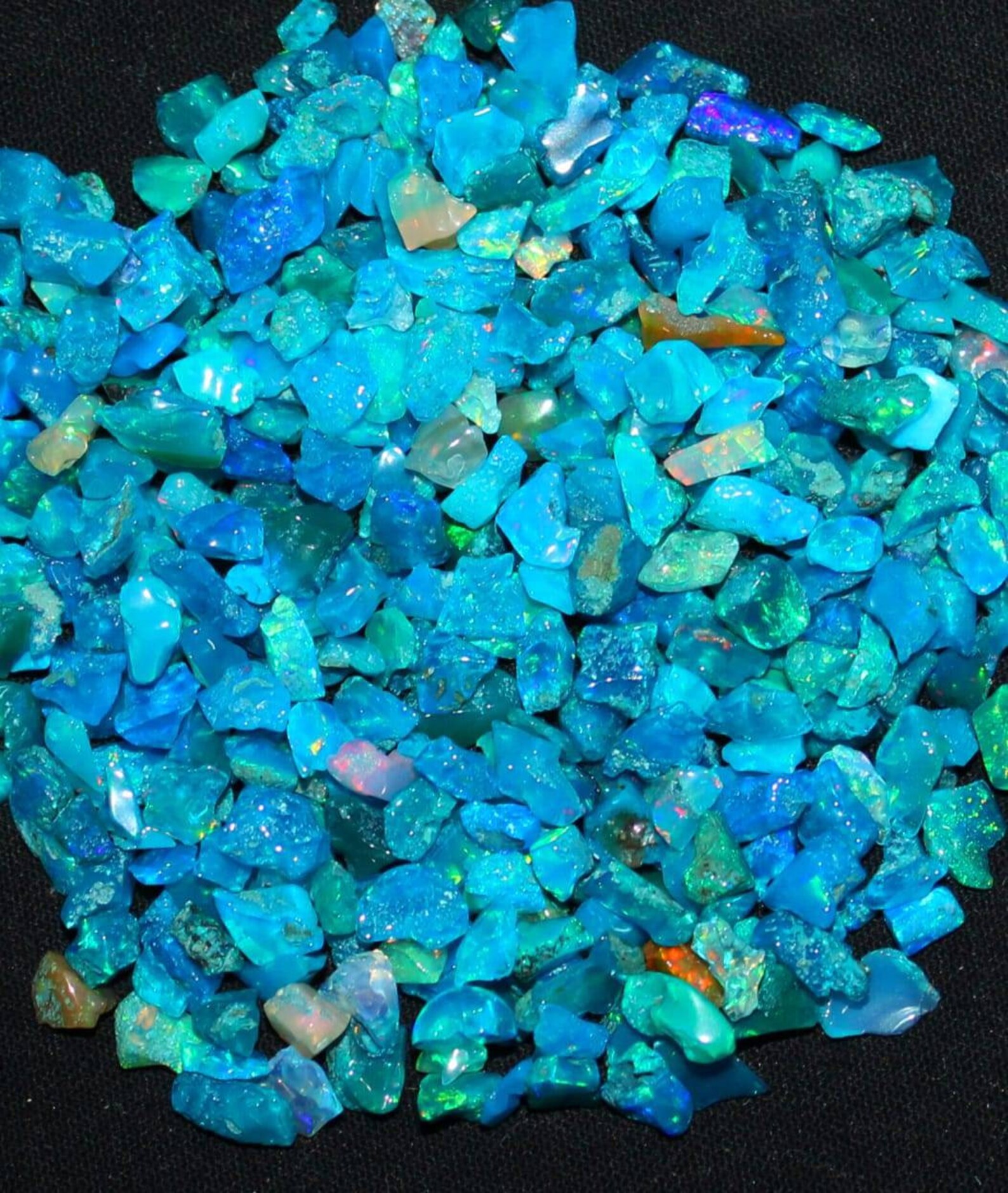 10 Carat Lot Natural Paraiba Opal Rough Paraiba Rare Opal Rough