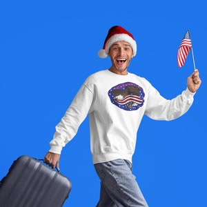 Fourth Of July Soaring Eagle - Unisex Adult Sweatshirts - Independence Day - American Eagle - Patriotic Sweatshirt - USA Sweatshirt