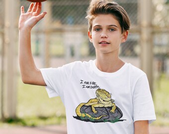 Bearded Dragon (Kids) - Camicia unisex a maniche corte per bambini