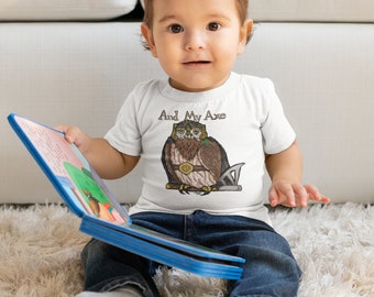 Gimli The Pygmy Owl - Unisex-Kurzarmshirt für Kleinkinder